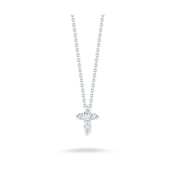 Tiny Treasures Cross Necklace Hingham Jewelers Hingham, MA