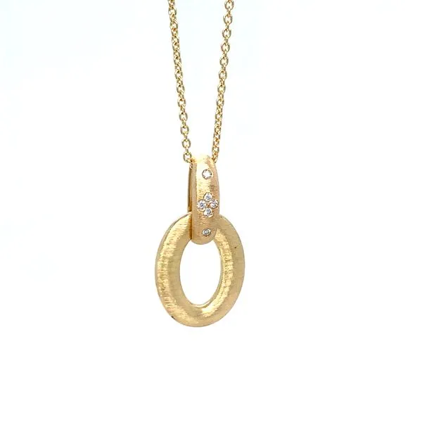 Duchessa Small Oval Pendant Necklace Hingham Jewelers Hingham, MA