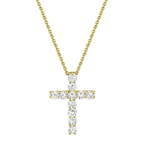 Diamond Cross Necklace Hingham Jewelers Hingham, MA