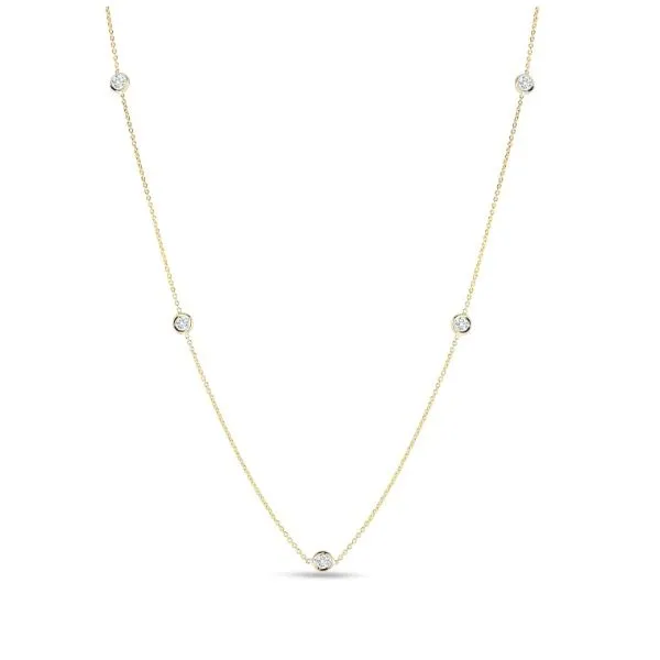 Diamond By The Yard Necklace