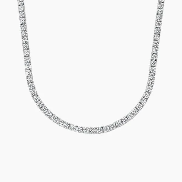 Lab Grown Diamond Tennis Necklace Hingham Jewelers Hingham, MA