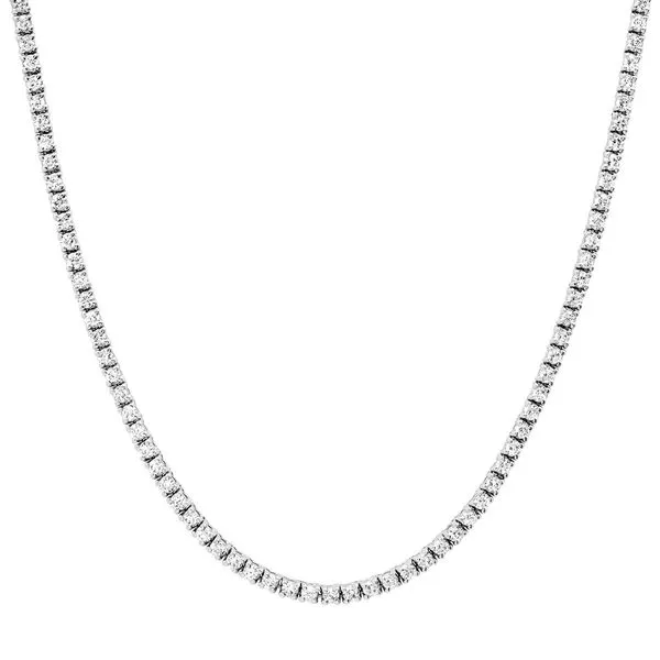 Lab Grown Diamond Tennis Necklace Hingham Jewelers Hingham, MA
