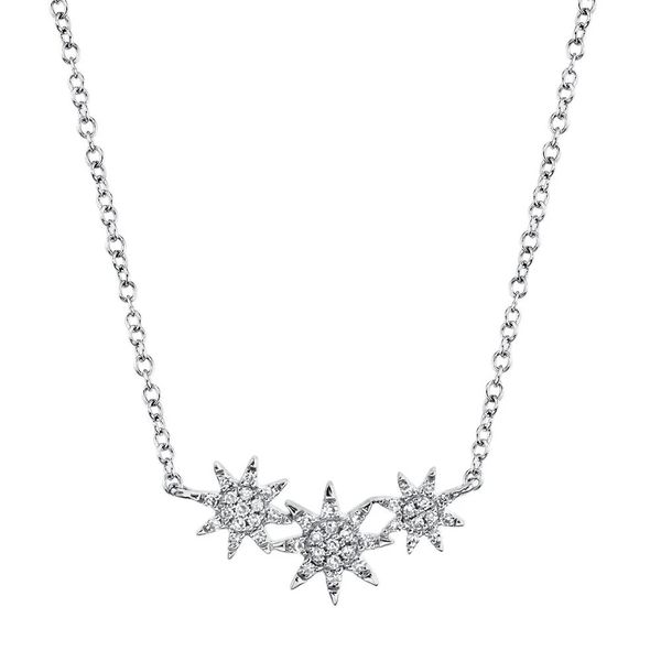 Diamond Pave Star Necklace Hingham Jewelers Hingham, MA