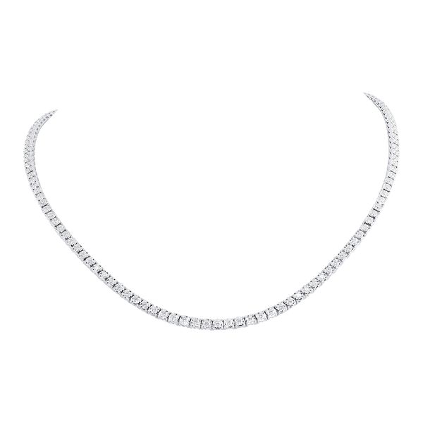 Diamond Tennis Necklace Hingham Jewelers Hingham, MA