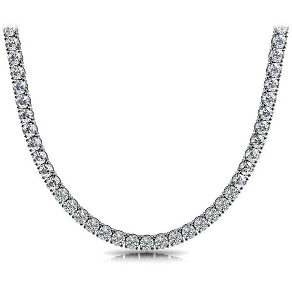 Diamond Tennis Necklace Hingham Jewelers Hingham, MA
