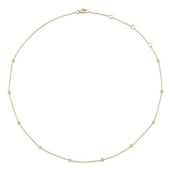 Diamond Station Necklace Hingham Jewelers Hingham, MA