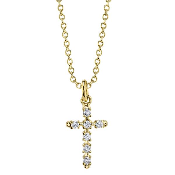 Diamond Cross Pendant Necklace Hingham Jewelers Hingham, MA