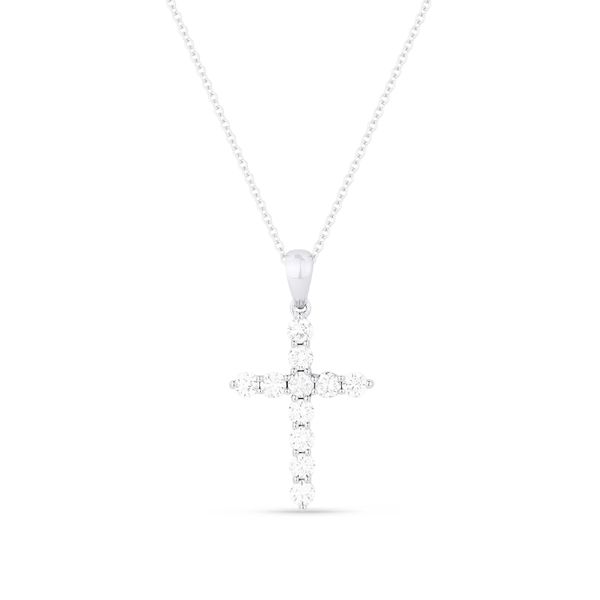 Diamond Cross Pendant Necklace Hingham Jewelers Hingham, MA