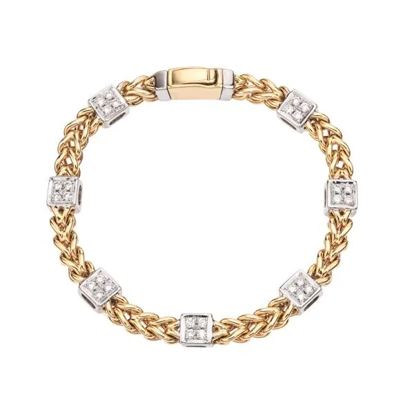 Diamond Station Bracelet Hingham Jewelers Hingham, MA
