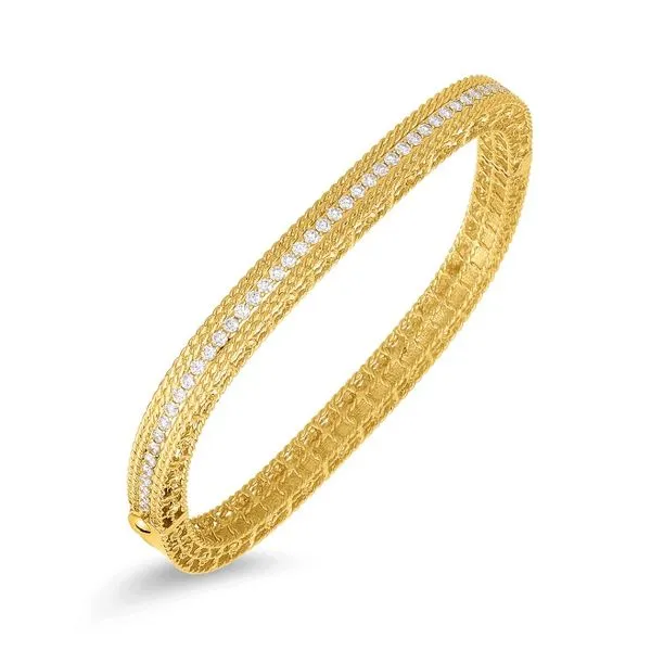 Princess Diamond Bangle Hingham Jewelers Hingham, MA