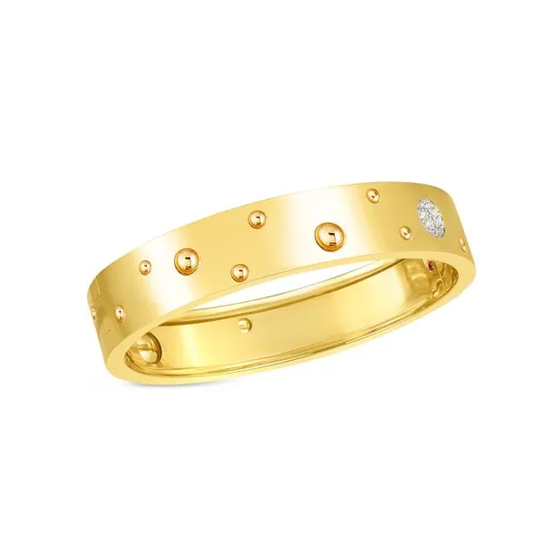 Pois Moi Luna Wide Diamond Bangle Hingham Jewelers Hingham, MA
