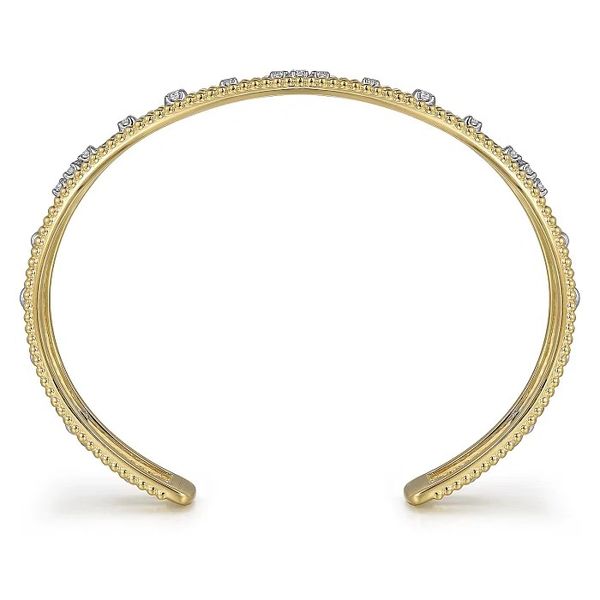 Diamond Cuff Bracelet Image 2 Hingham Jewelers Hingham, MA