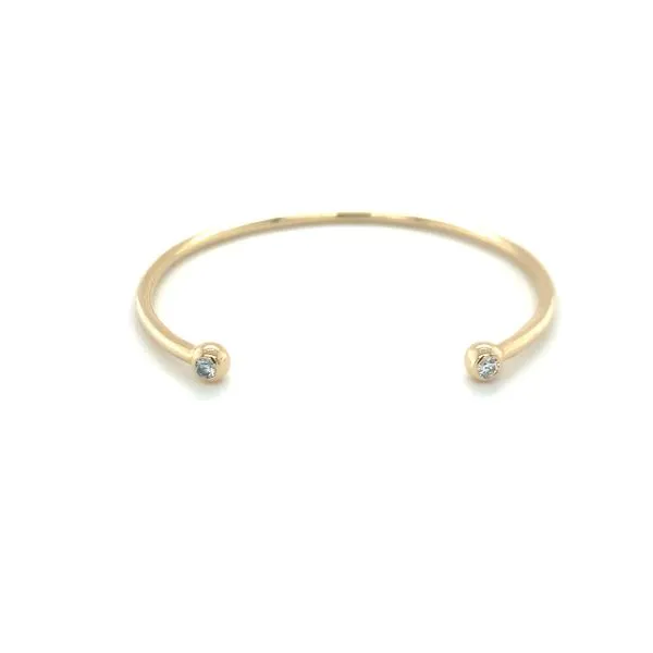 Diamond Endcap Cuff Hingham Jewelers Hingham, MA