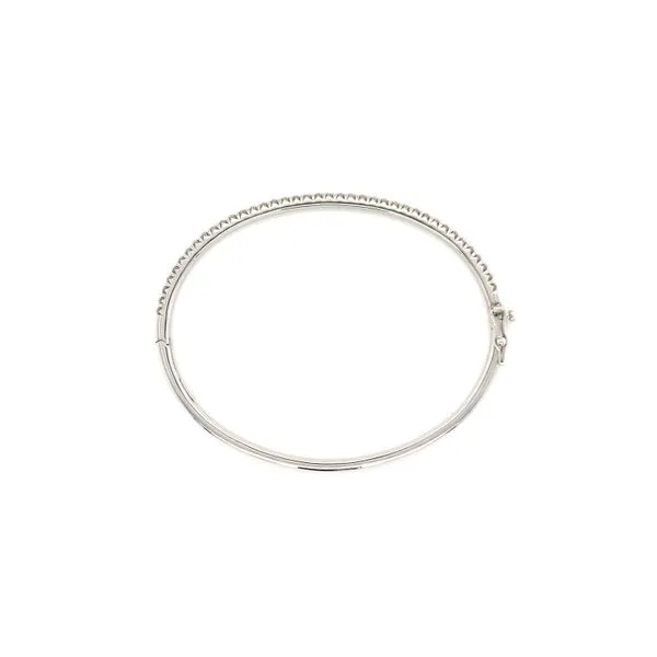 Diamond Bangle Bracelet Image 2 Hingham Jewelers Hingham, MA