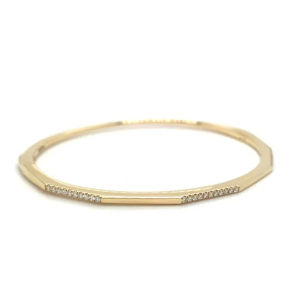Diamond Pave Stacking Bangle Bracelet Hingham Jewelers Hingham, MA