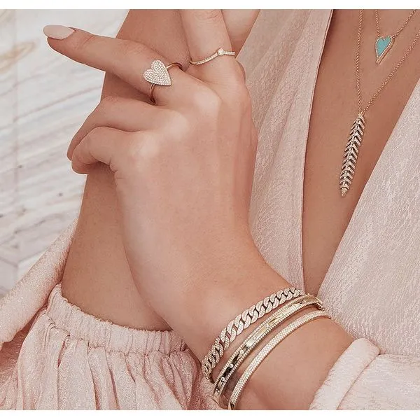 Diamond Pave Bangle Bracelet