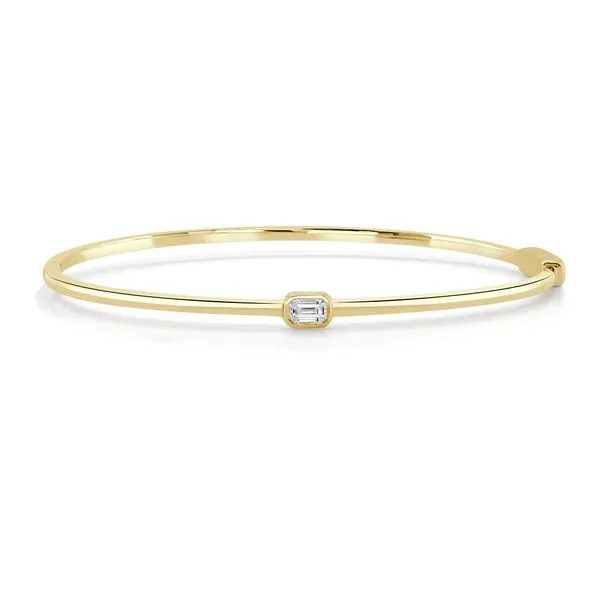 Emerald Cut Diamond Bangle Bracelet Hingham Jewelers Hingham, MA