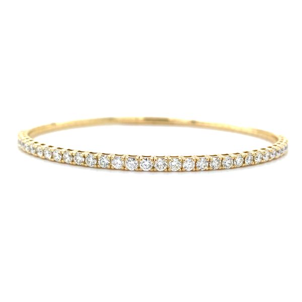 Diamond Flexible Bangle Bracelet Hingham Jewelers Hingham, MA