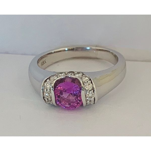 Pink Sapphire Ring Hingham Jewelers Hingham, MA