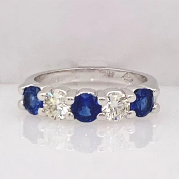 Sapphire and Diamond Ring Hingham Jewelers Hingham, MA