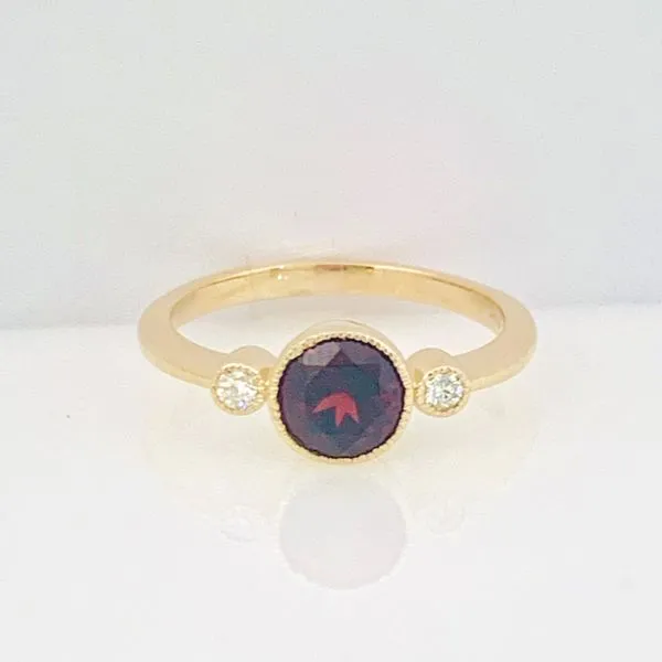 Accented Garnet Ring Hingham Jewelers Hingham, MA