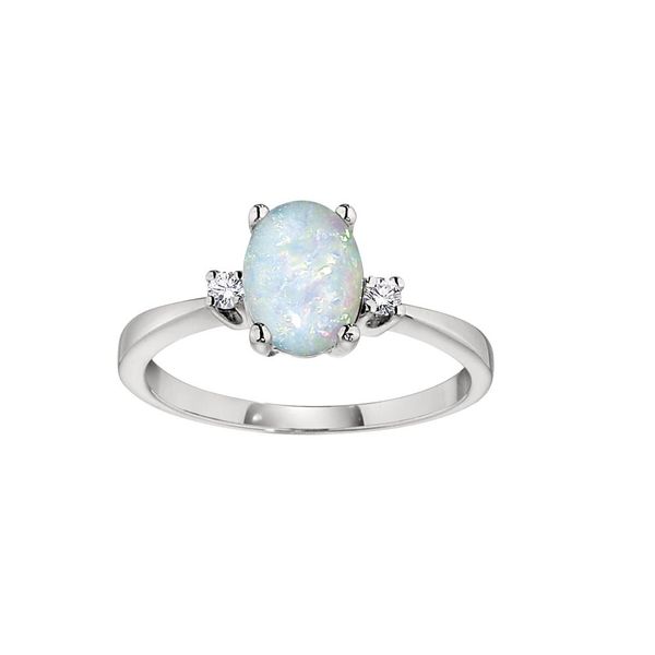 Accented Opal Ring Hingham Jewelers Hingham, MA