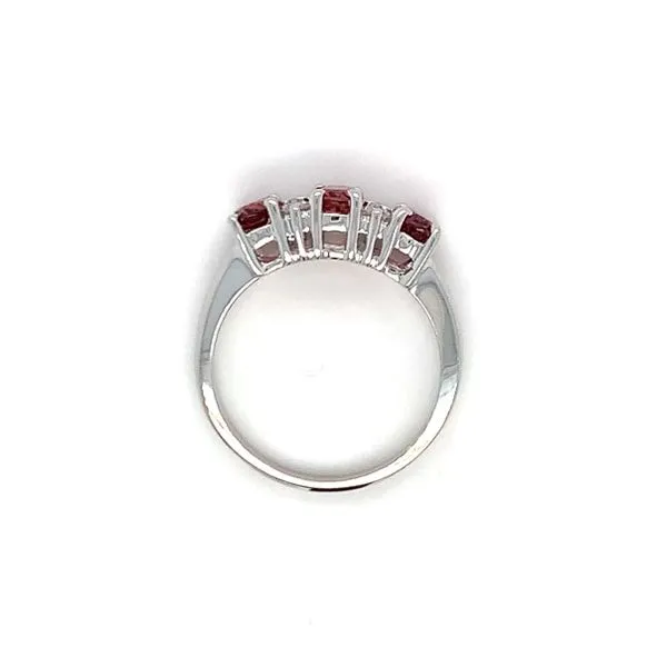 Pink Tourmaline Ring with Diamond Accents Image 2 Hingham Jewelers Hingham, MA