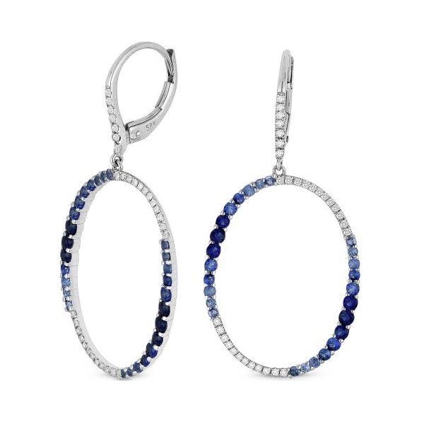 Sapphire Gradient Dangles Hingham Jewelers Hingham, MA