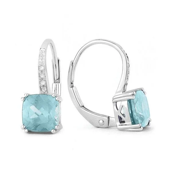 Blue Topaz Drops Hingham Jewelers Hingham, MA