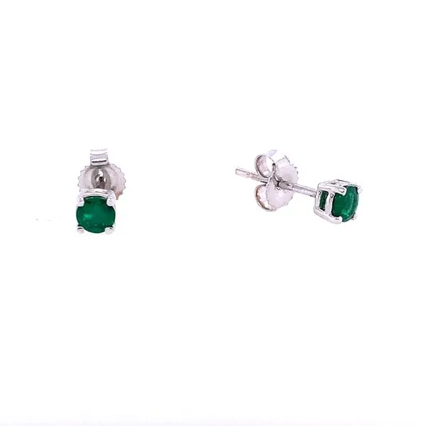 Emerald Stud Earrings Hingham Jewelers Hingham, MA