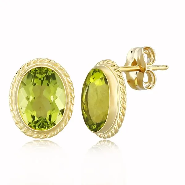 Peridot Stud Earrings Hingham Jewelers Hingham, MA