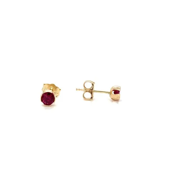 Ruby Stud Earrings