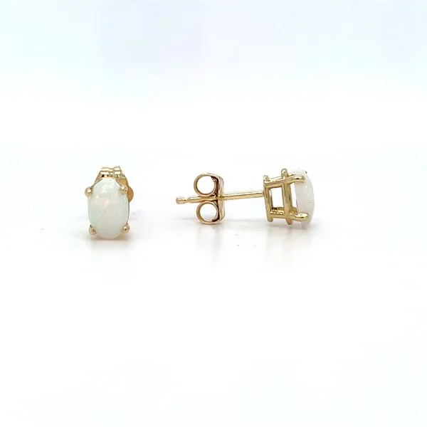 Opal Stud Earrings