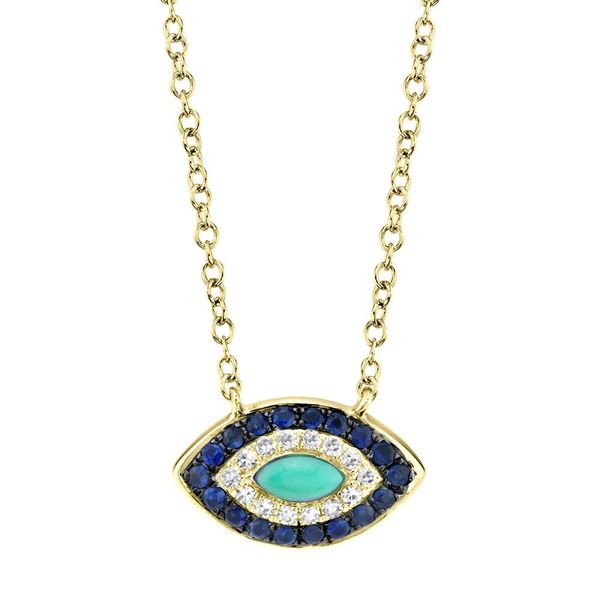 Evil Eye Necklace Hingham Jewelers Hingham, MA