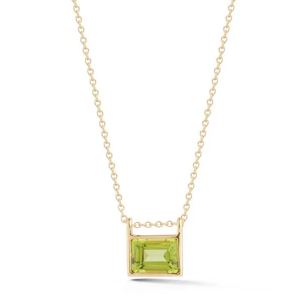 Peridot Bezel Necklace similar item image