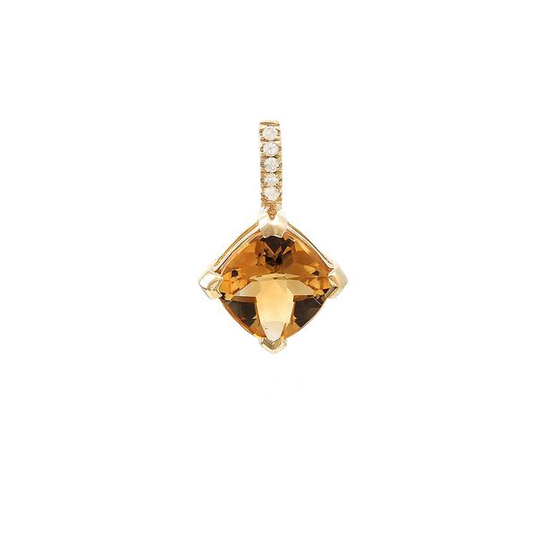 Citrine Pendant Necklace Hingham Jewelers Hingham, MA