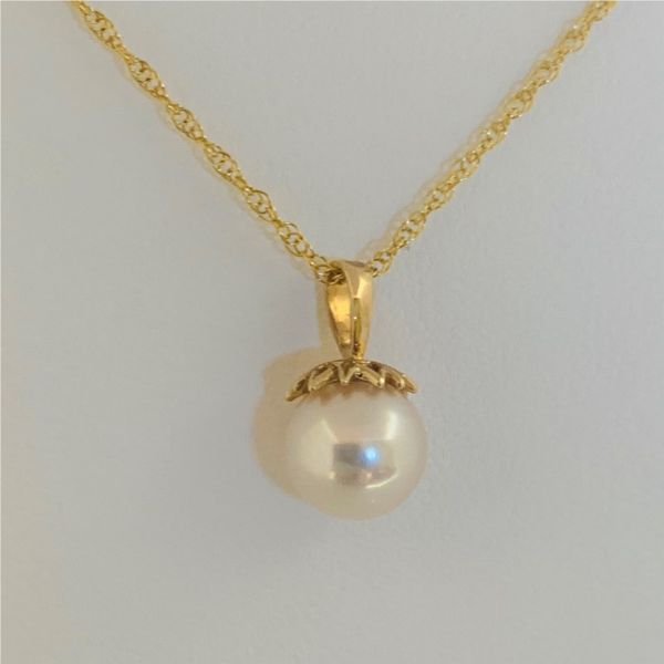 Filigree Pearl Pendant Hingham Jewelers Hingham, MA