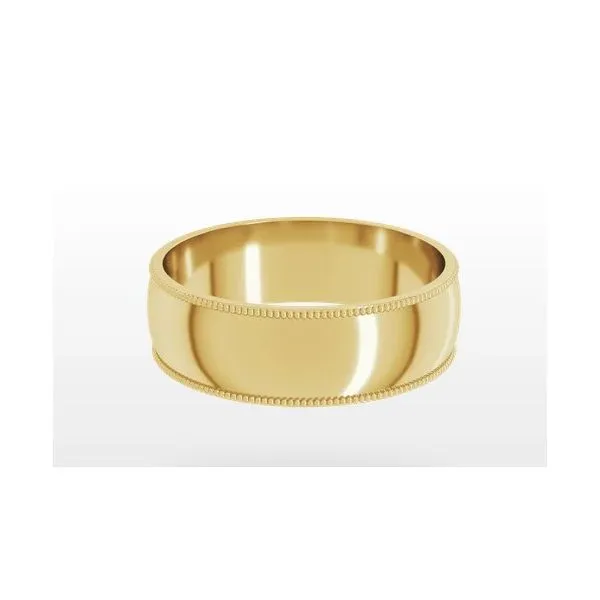 Milgrain Edge Band Hingham Jewelers Hingham, MA