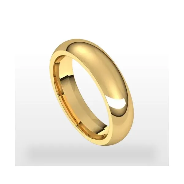 Half Round Wedding Band