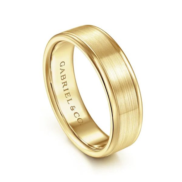Classic Satin Finish Wedding Band Image 2 Hingham Jewelers Hingham, MA