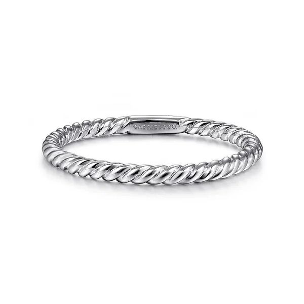 Twisted Rope Stackable Ring Hingham Jewelers Hingham, MA