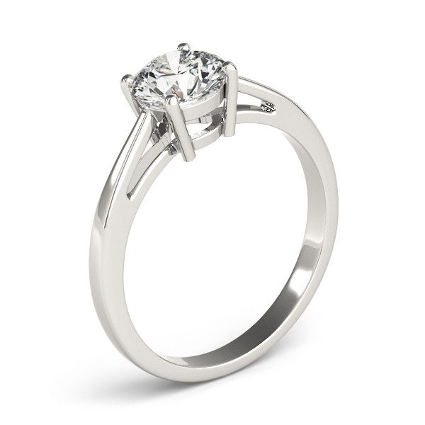 Solitaire Engagement Ring Setting Image 2 Hingham Jewelers Hingham, MA
