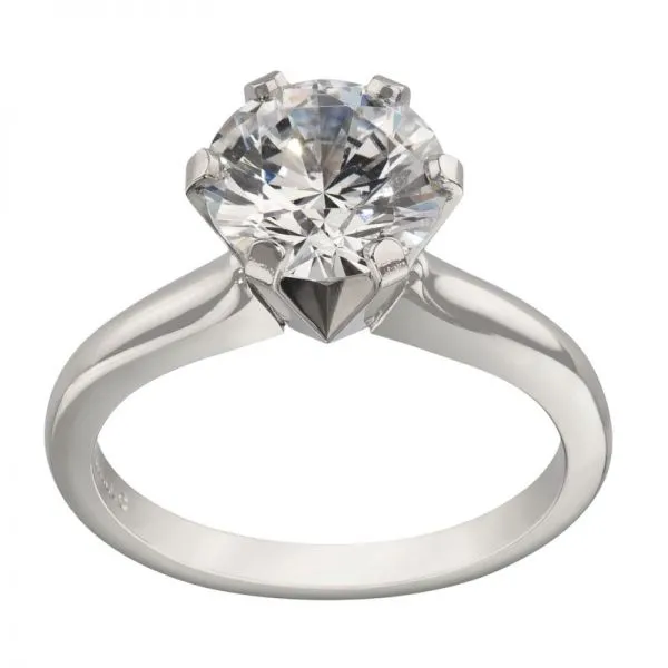 Gooseneck Style Classic Solitaire Engagement Ring Settings Hingham Jewelers Hingham, MA