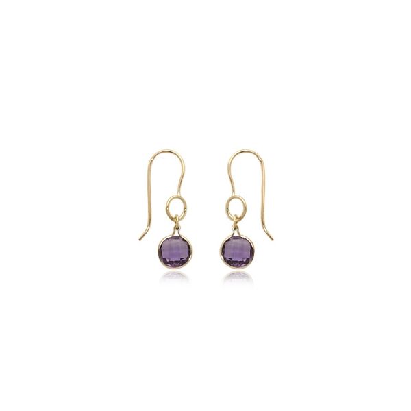 Amethyst Drop Earrings Hingham Jewelers Hingham, MA
