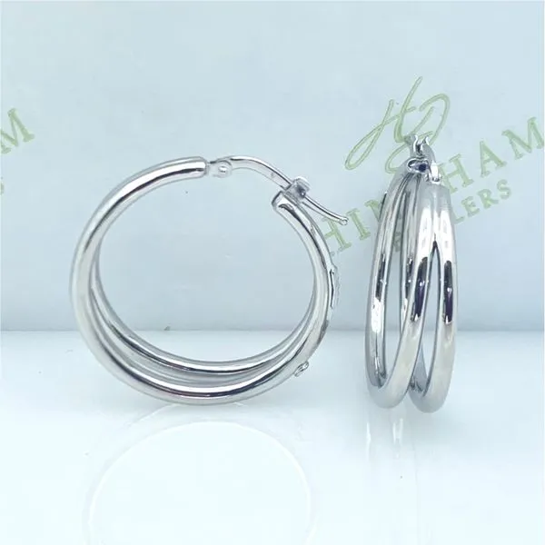 Classic Oro Double Hoops Hingham Jewelers Hingham, MA