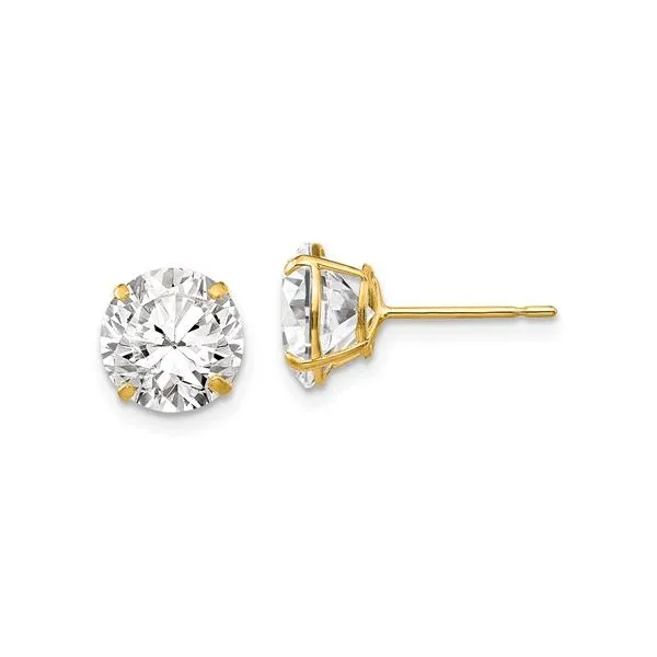 Cubic Zirconia Studs Hingham Jewelers Hingham, MA