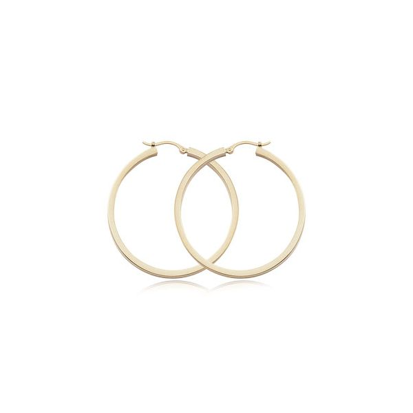 Gold Hoop Earrings Hingham Jewelers Hingham, MA