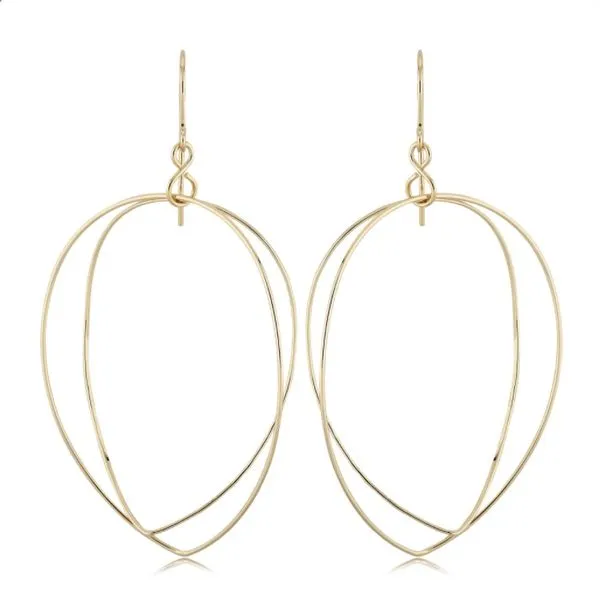 Teardrop Wire Dangles Hingham Jewelers Hingham, MA