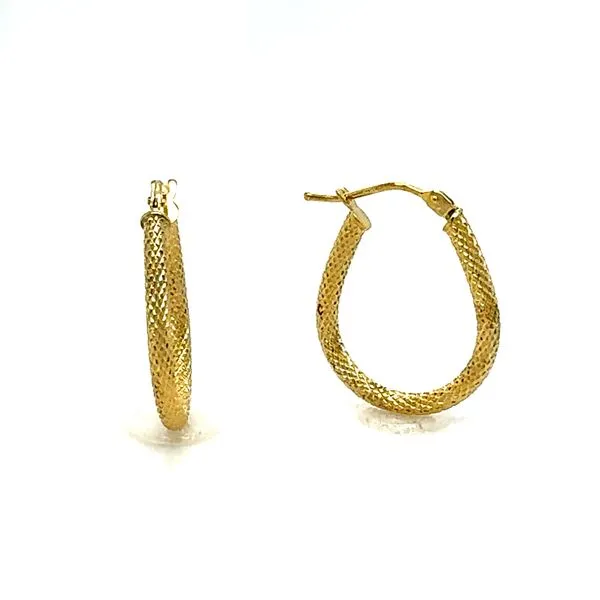 Mesh Hoop Earrings Hingham Jewelers Hingham, MA