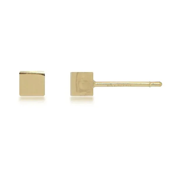 Petite Cube Stud Earrings Hingham Jewelers Hingham, MA